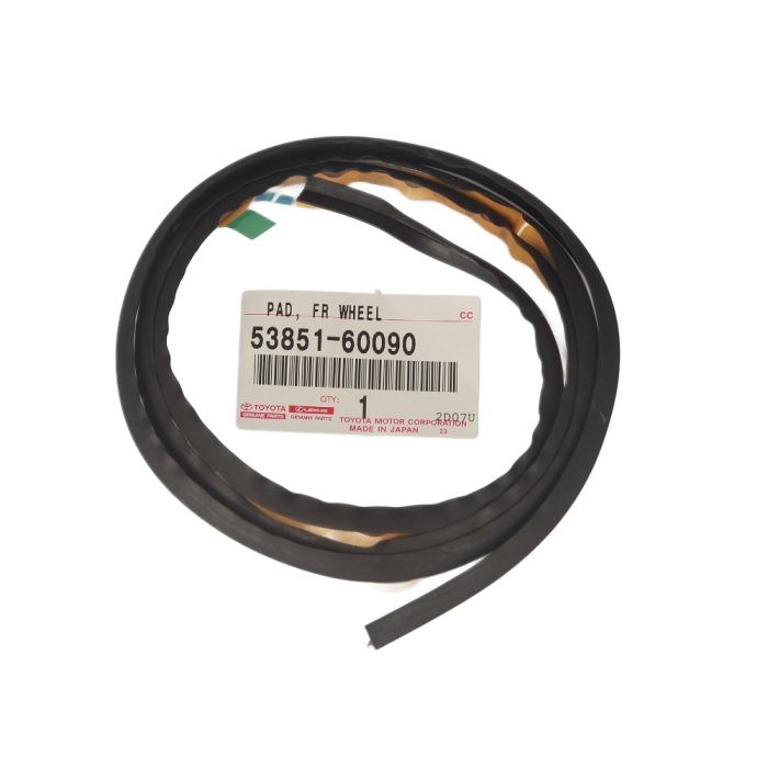 Genuine Toyota Landcruiser 80 Series Wheel Arch Flare Seal Black Adhesive Pad 53851-60090