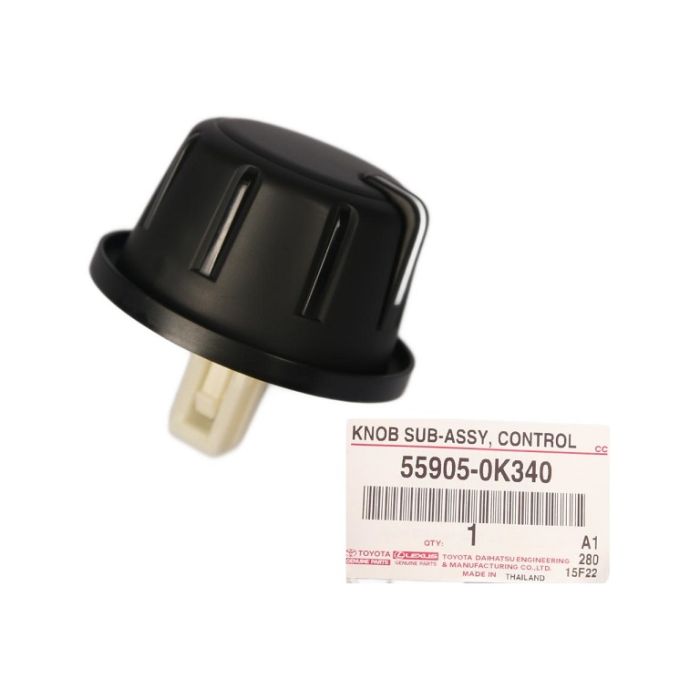 Genuine Toyota Hilux KUN35 KUN26 KUN25 KUN16 Dash Heater Fan Control Switch Knob 55905-0K340