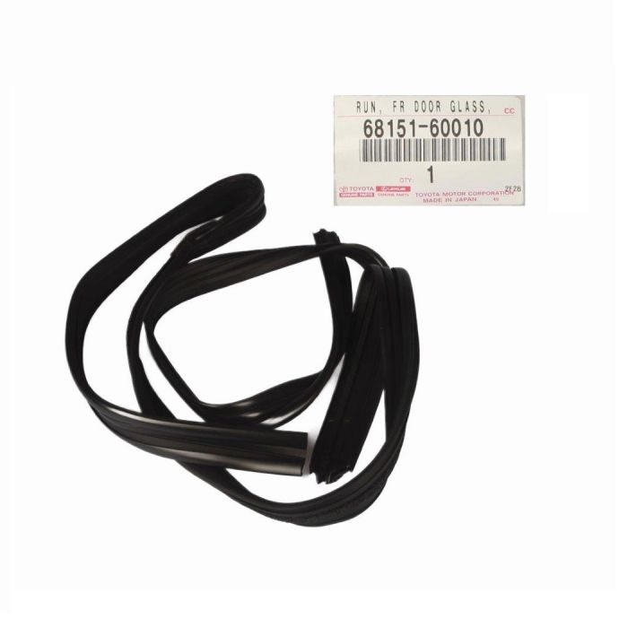 Genuine Toyota LandCruiser 80 Series FZJ FJ Front LH Door Window Channel Rubber 68151-60010