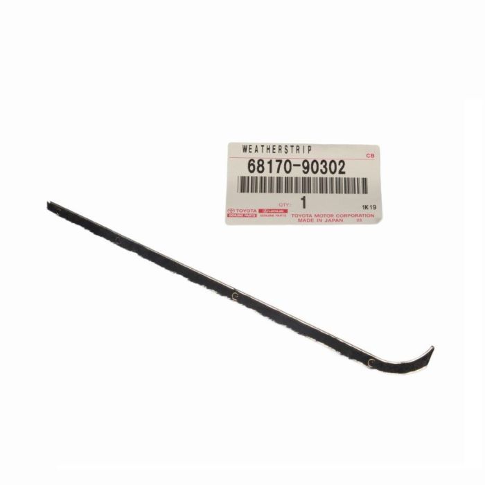 Genuine Toyota LandCruiser 40 Series FJ BJ Front LH Door Glass Inner Rubber Seal 68170-90302