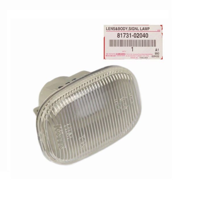 Genuine Toyota Hilux KUN36 KUN35 KUN26 KUN25 Side Turn Repeater Signal Lamp 81731-02040