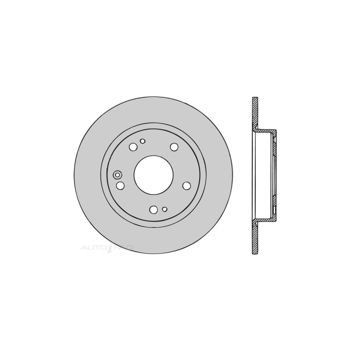 Rear Disc Rotors