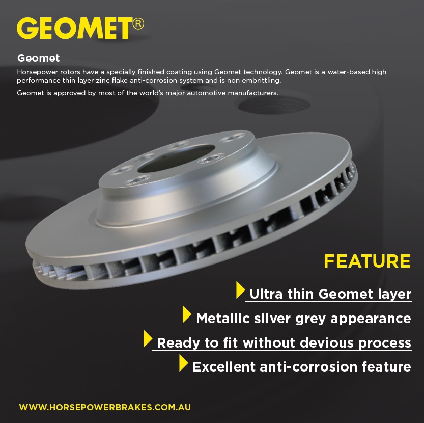 Full Set Bendix Brake Pads & Disc Rotors | Holden Commodore VE VF V6 2006-2017 | Geomet Coated
